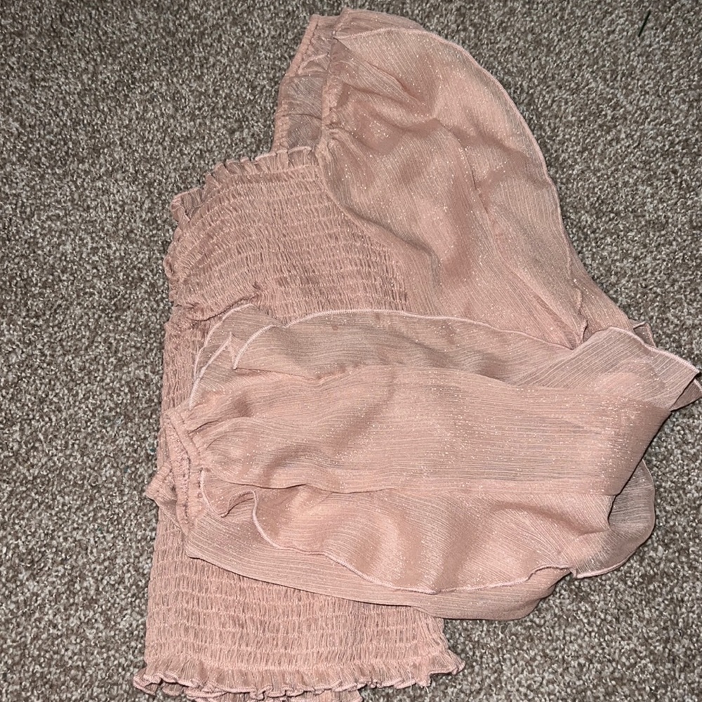 Pale pink long sleeve